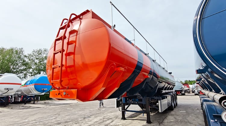 45000 Liters Fuel Tanker Trailer for Sale in Mali
