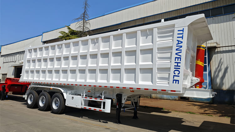 TITAN 3 Axle 40CBM Tipper Trailer for Sale in Senegal
