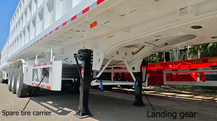 TITAN 3 Axle 40CBM Tipper Trailer for Sale in Senegal