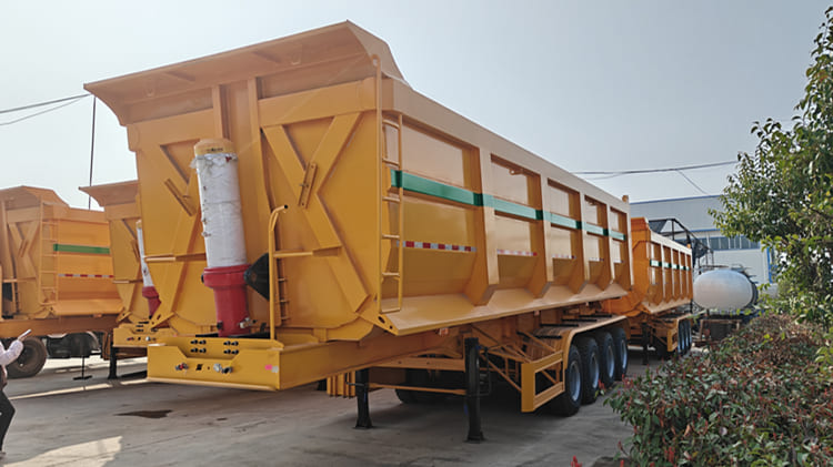 TITAN 4 Axle 80 Ton Tipper Semi Trailer for Sale in Senegal