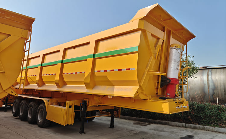 TITAN 4 Axle 80 Ton Tipper Semi Trailer for Sale in Senegal