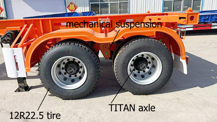 TITAN 2 Axle 20 FT Skeletal Semi Trailer for Sale in Jamaica