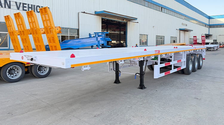 3 Axle Flatbed Trailer for Sale Near Me in Tanzania