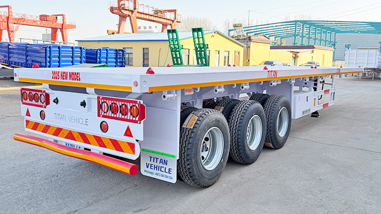 3 Axle Flatbed Trailer for Sale Near Me in Tanzania