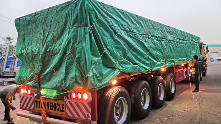 4 Axle 40 Foot Flatbed Trailer Prices for Sale in Tanzania