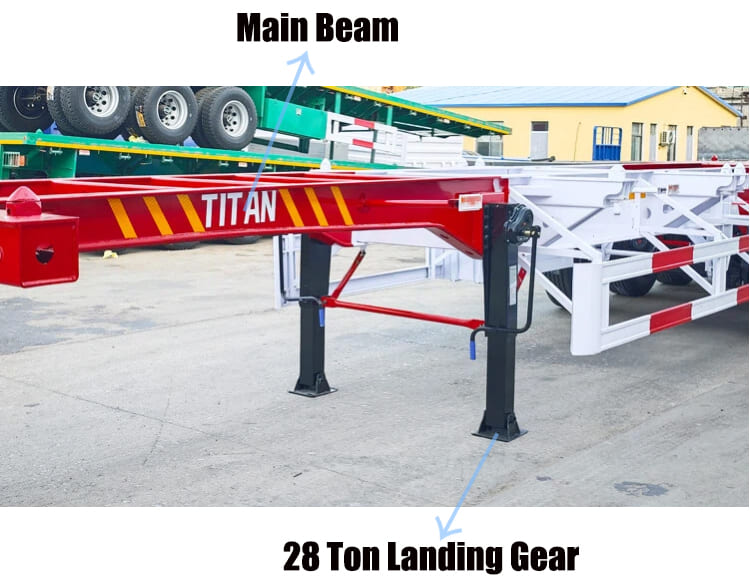40 Foot Container Chassis for Sale in Guam