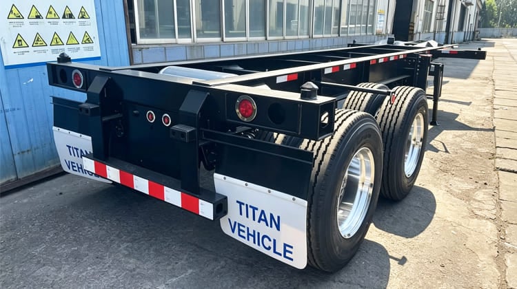 20 Ft Combo Chassis | 20 Foot Container Chassis for Sale in Guam