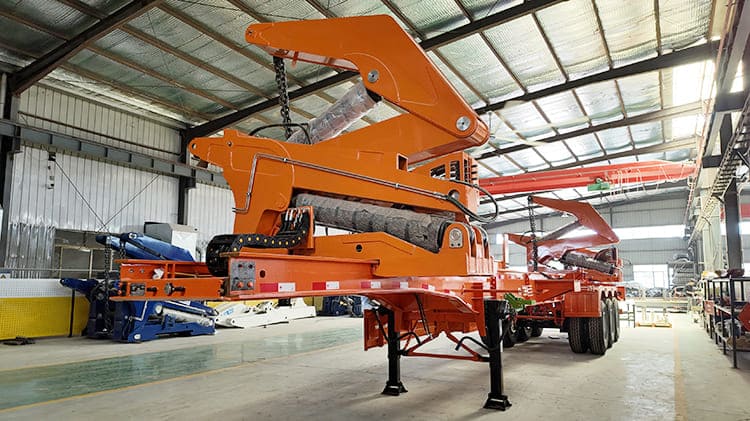 TITAN 45 Ton Container Sideloader Trailer for Sale Guyana