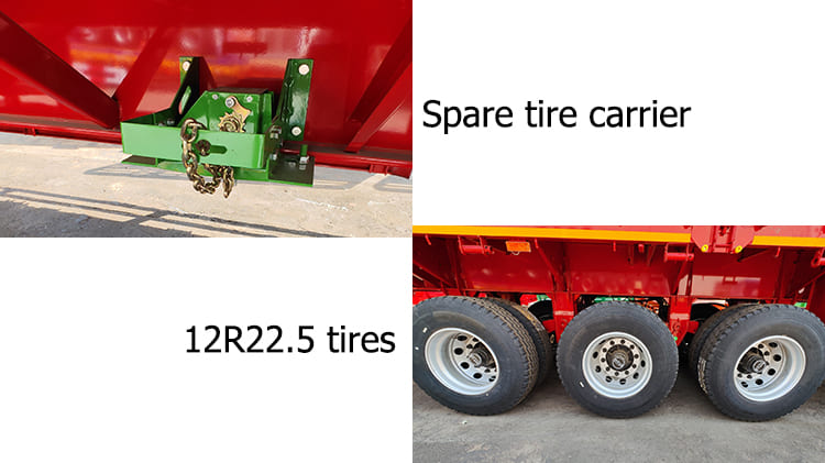 TITAN 60 Tons Bulk Grain Trailer for Sale in Zimbabwe