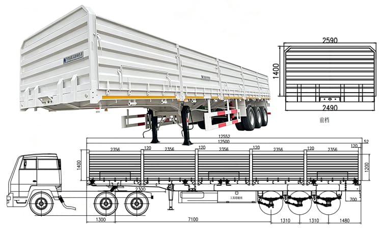 TITAN Tri Axle Grain Trailer for Sale in Harare, Zimbabwe