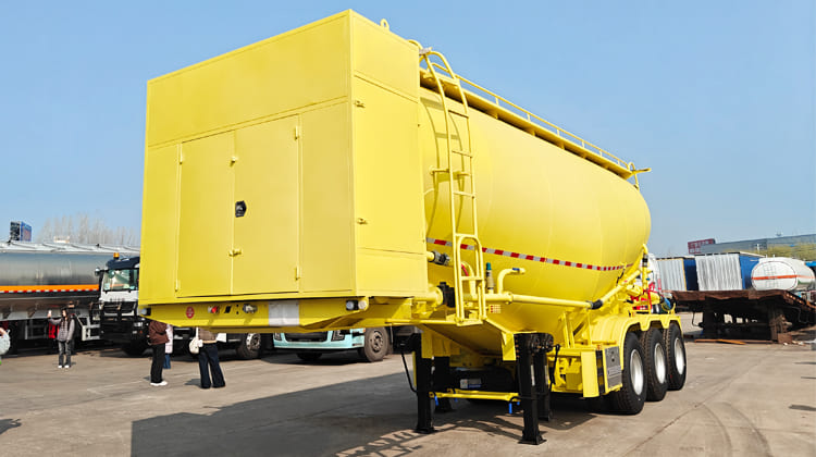 3 Axle Cement Bulker Truck Trailer Price for Sale in United Arab Emirates