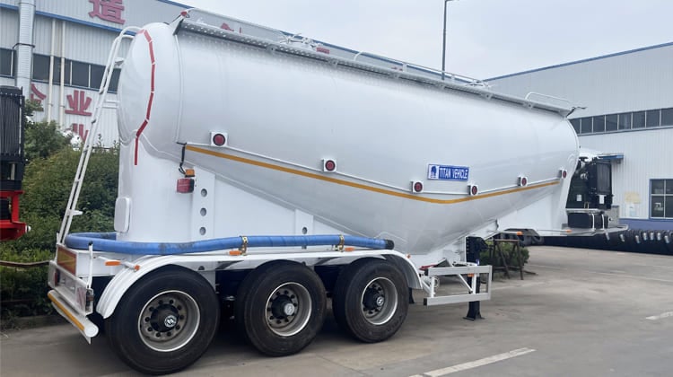 35 CBM Bulk Cement Tanker Trailer for Sale in United Arab Emirates
