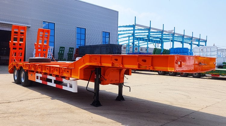 Titan 2 Axle Lowbed Trailer for Sale Price in Tanzania