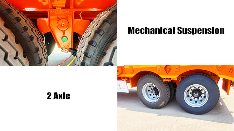 Titan 2 Axle Lowbed Trailer for Sale Price in Tanzania