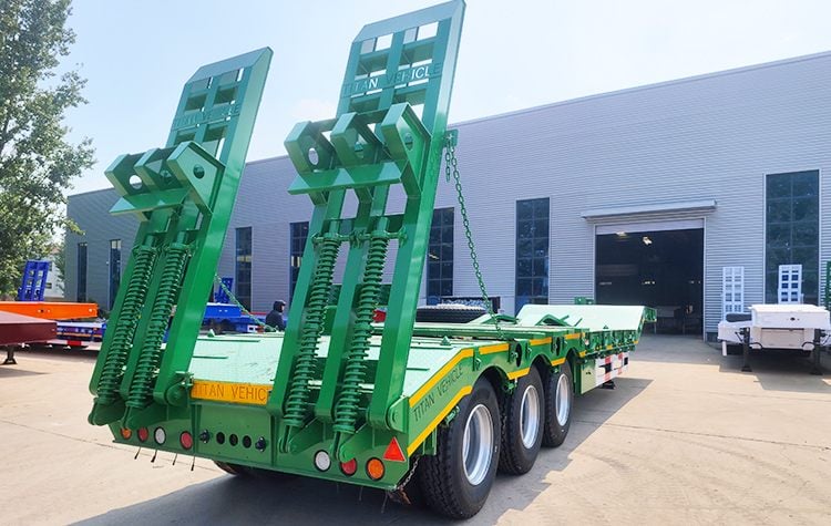 Titan 3 Axle Low Bed Trailer for Sale in Tanzania