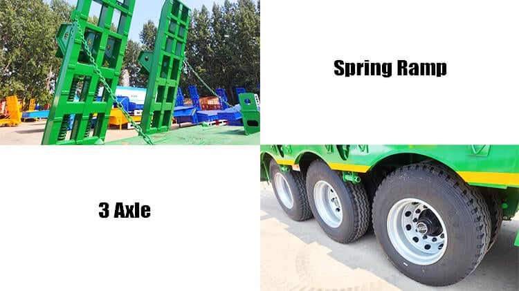 Titan 3 Axle Low Bed Trailer for Sale in Tanzania