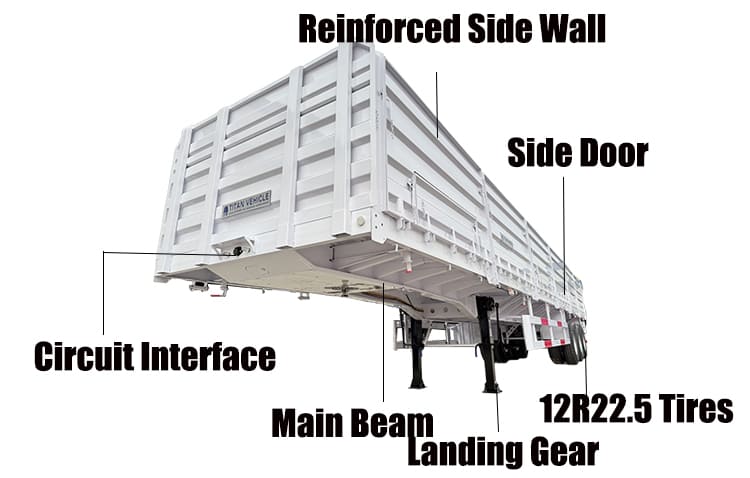 Tri Axle Bulk Grain Trailers for Sale in Zimbabwe