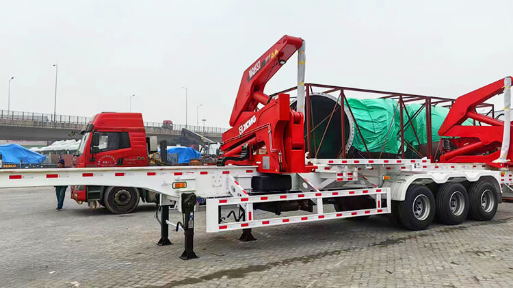37 ton Container Side Lifter Trailer for Sale in Guyana