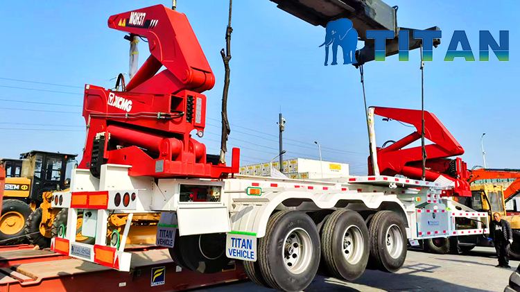 37 ton Container Side Lifter Trailer for Sale in Guyana