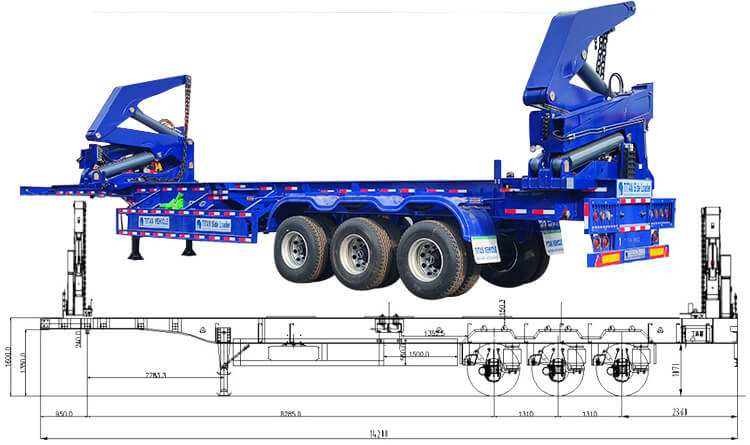 40 Ft Container Side Loader for Sale in Guyana