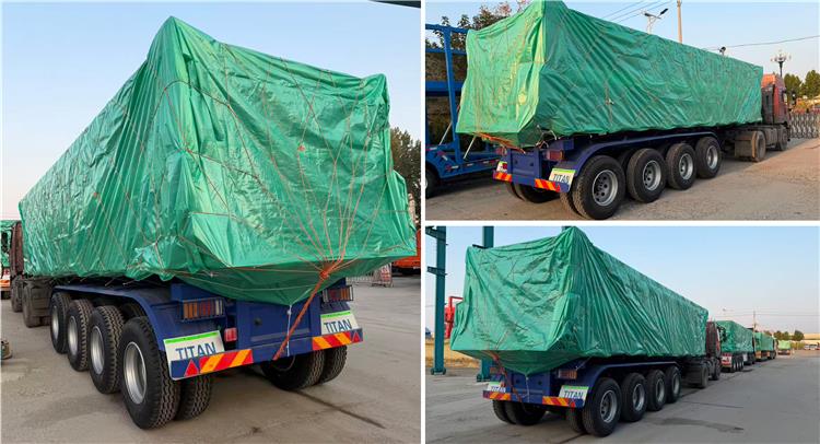 4 Axle Dump Trailer for Sale In Mali