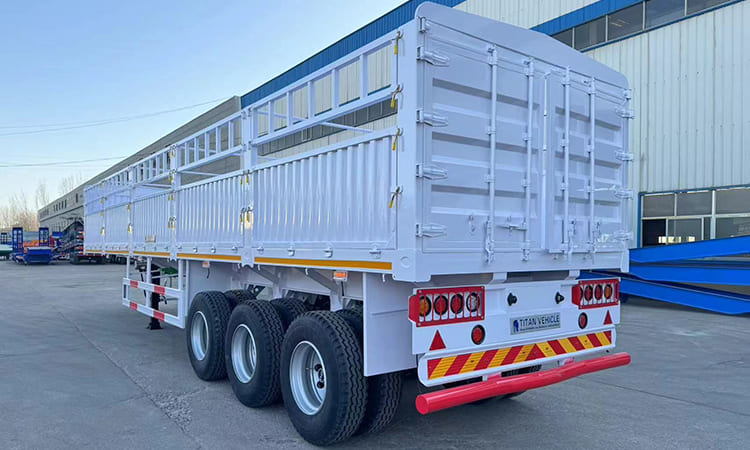 TITAN 60 Tons Fence Stake Trailer for Sale in Senegal