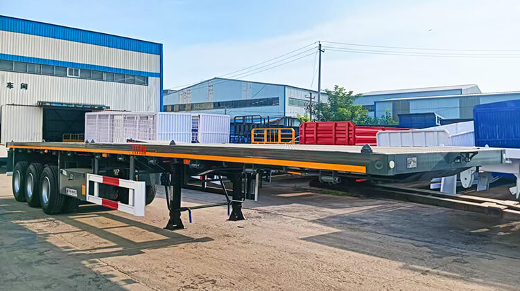 Titan 3 Axle Flatbed Trailer for Sale in Côte d'Ivoire