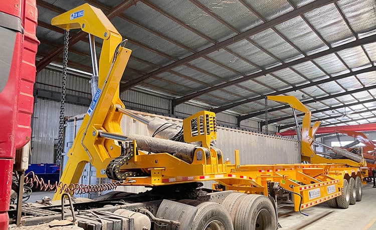 TITAN 37 Tons Sidelifter Container Trailer for Sale in Papua New Guinea