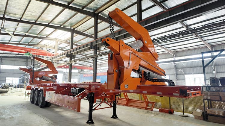 TITAN 40 FT Container Side Loader Trailer for Sale in Papua New Guinea