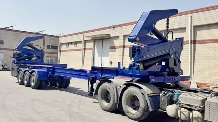TITAN Extendable Sidelifter Container Trailer for Sale in Papua New Guinea
