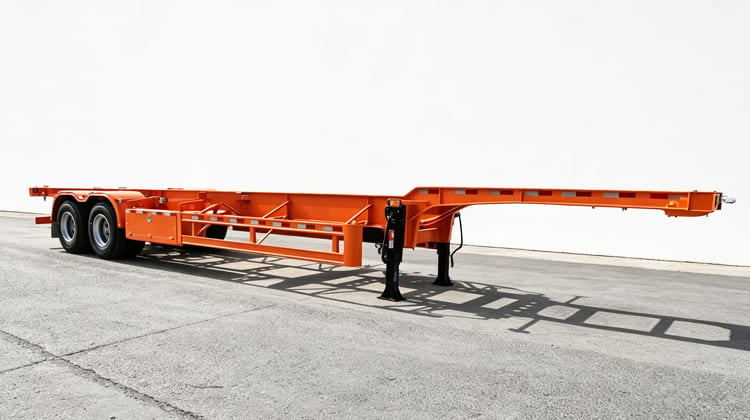 2 Axle 40Ft Gooseneck Skeletal Trailer for Sale in Jamaica