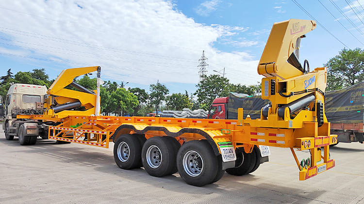 XCMG 3 Axle 37T Sidelifter Container Trailer for Sale in Guyana