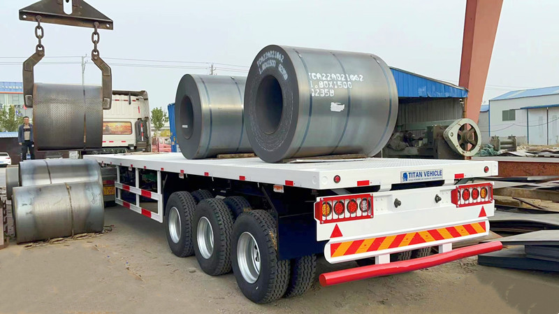 2026 New Flatbed Semi Trailer Price in Tanzania