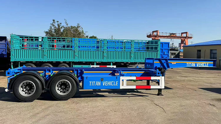 TITAN 2 Axle 20Ft Container Chassis Trailer for Sale in Jamaica