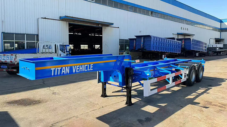 TITAN 2 Axle 20Ft Container Chassis Trailer for Sale in Jamaica