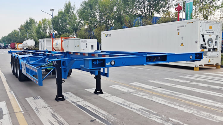TITAN Tri Axle 40FT Skeletal Trailer for Sale in Costa Rica
