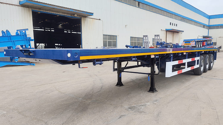 TITAN 4 Axle 40 Foot Flatbed Semi Trailer for Sale in Ghana