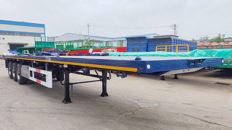 TITAN 4 Axle 40 Foot Flatbed Semi Trailer for Sale in Ghana