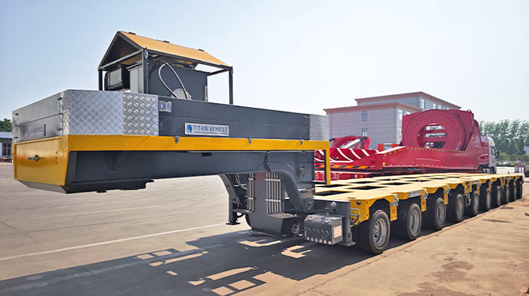 10 Axle 120T Goldhofer Trailer Price for Sale in Saudi Arabia
