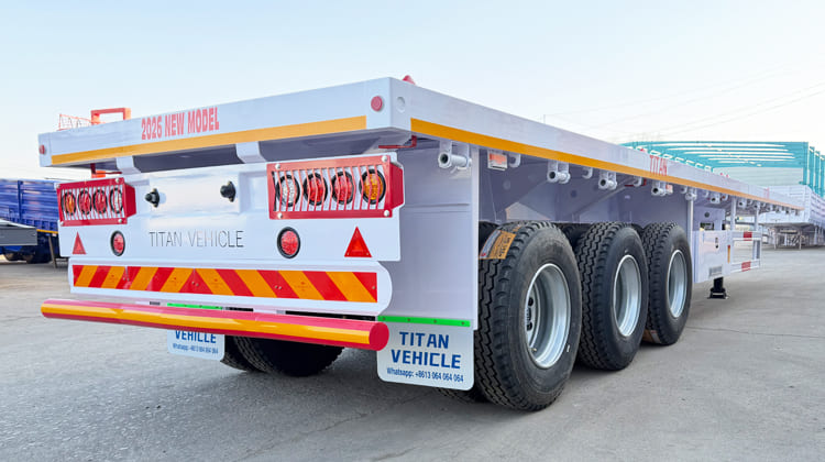 40 Foot Flat Bed Trailer Price for Sale Near Me in Sierra Leone