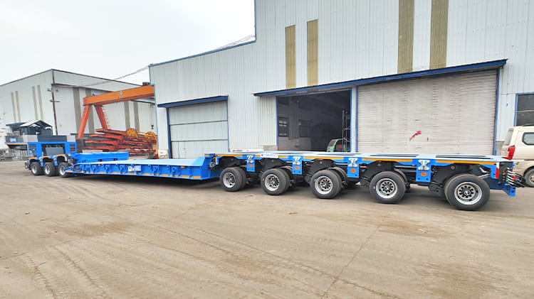 Extendable Goldhofer Multi Axle Modular Trailer for Sale in Saudi Arabia