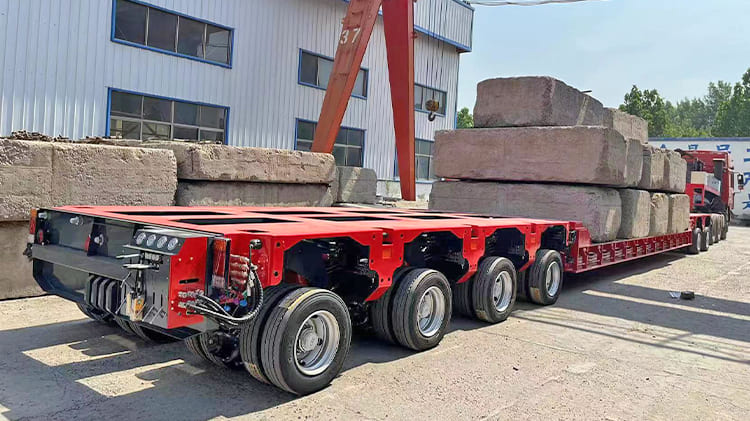 Nicolas Trailer | Hydraulic Axle Modular Trailer for Sale in Saudi Arabia