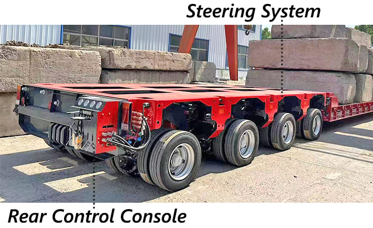 Nicolas Trailer | Hydraulic Axle Modular Trailer for Sale in Saudi Arabia