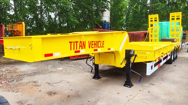 Titan 3 Axle Low Bed Trailer for Sale in Angola