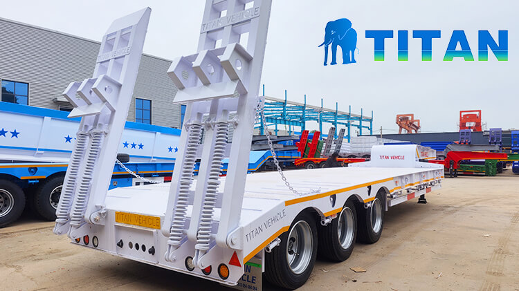 Titan 3 Axle Lowbed Trailer for Sale in Angola