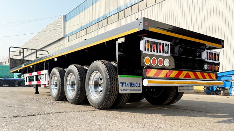 flatbed trailer