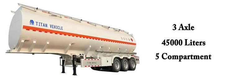 45000 L Petrol Tanker Trailer for Sale In Mali