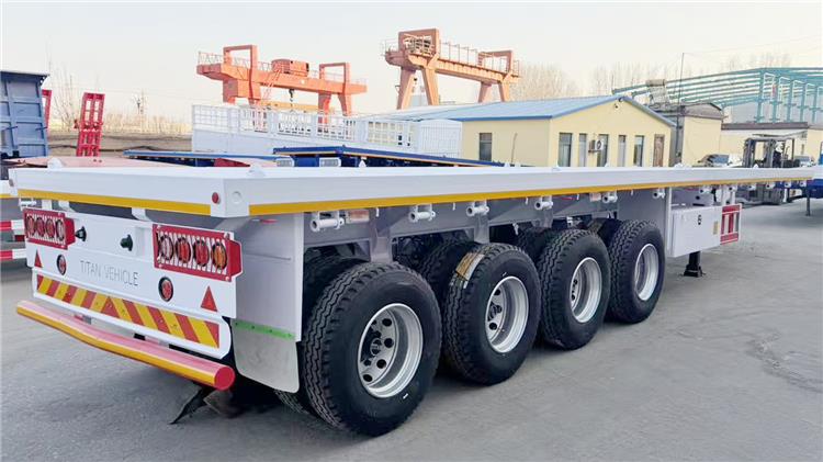 4 Axle 40 feet/foot Flatbed Trailer for Sale In Jamaica