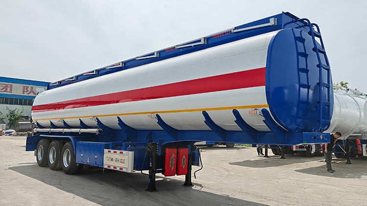 TITAN 45000 Liters 3 Axle Fuel Tanker Trailer for Sale in Mali