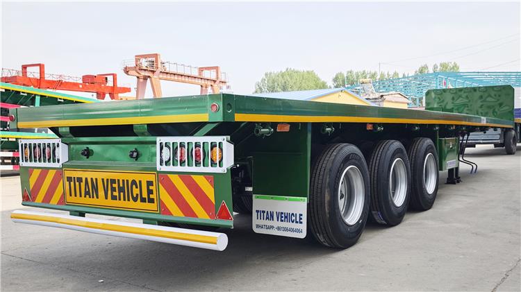 3 Axle 40 ft Flated Trailer for Sale Near Me In Jamaica